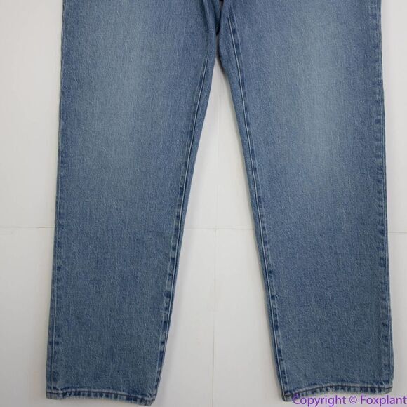NEW Madewell Perfect Vintage Straight Jean in Hoye‎ Wash, 28, NC331 - Picture 4 of 13